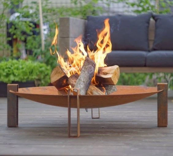 Metal fire pit 2