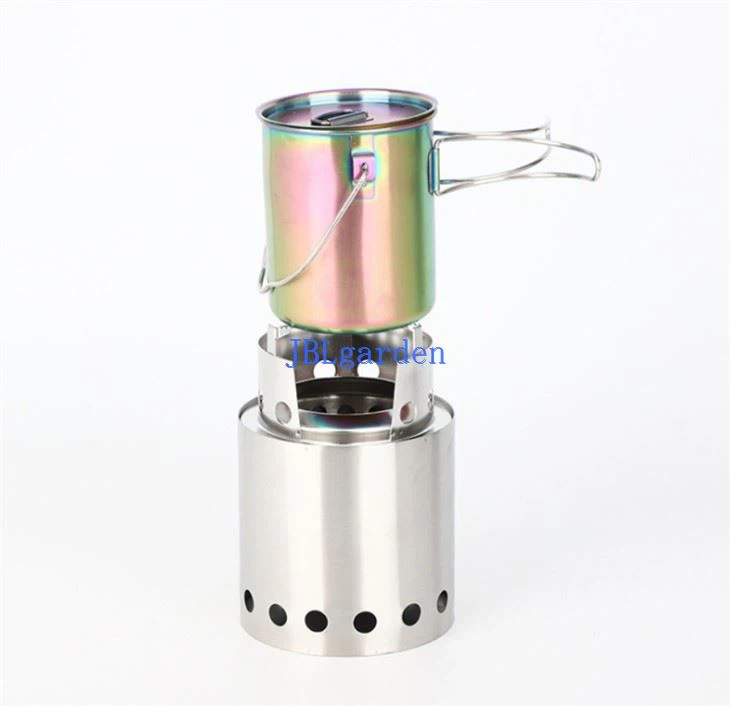 Camping Stainless Smokeless Oven With Grill