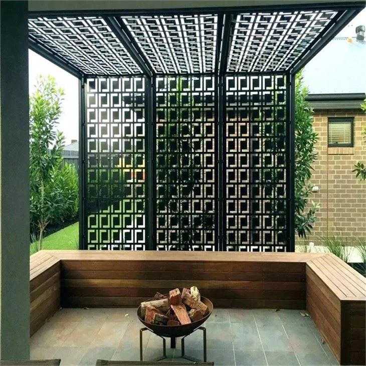 Corten Garden Panels