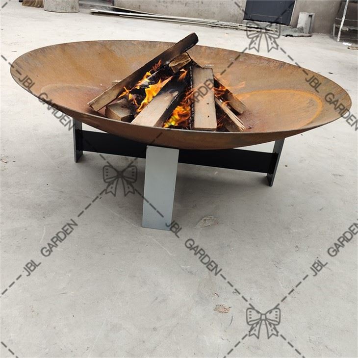 Corten Steel Fire Pit For Backyard