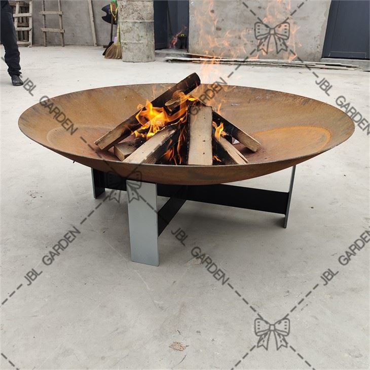 Corten Steel Fire Pit For Backyard