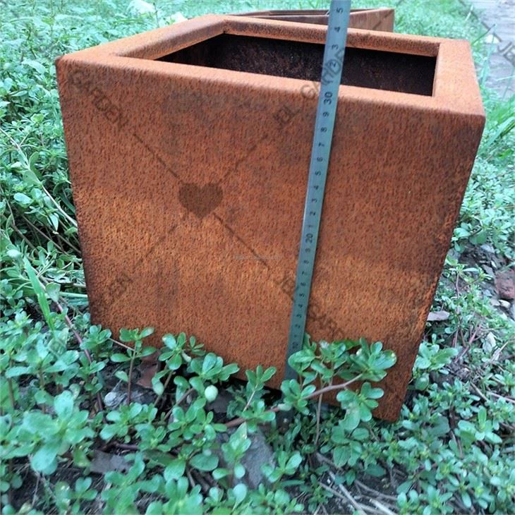 Corten Steel Garden Beds