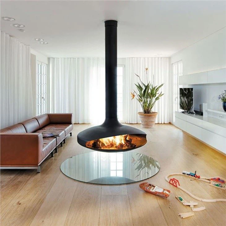 Decorative Suspended Fireplace