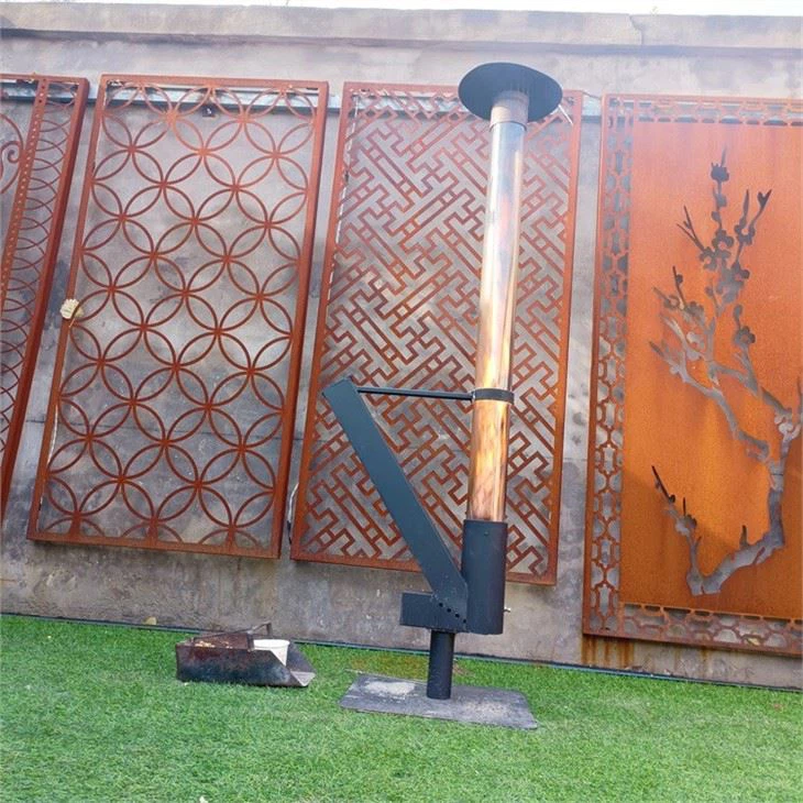 Outdoor Pellet Burning Stove
