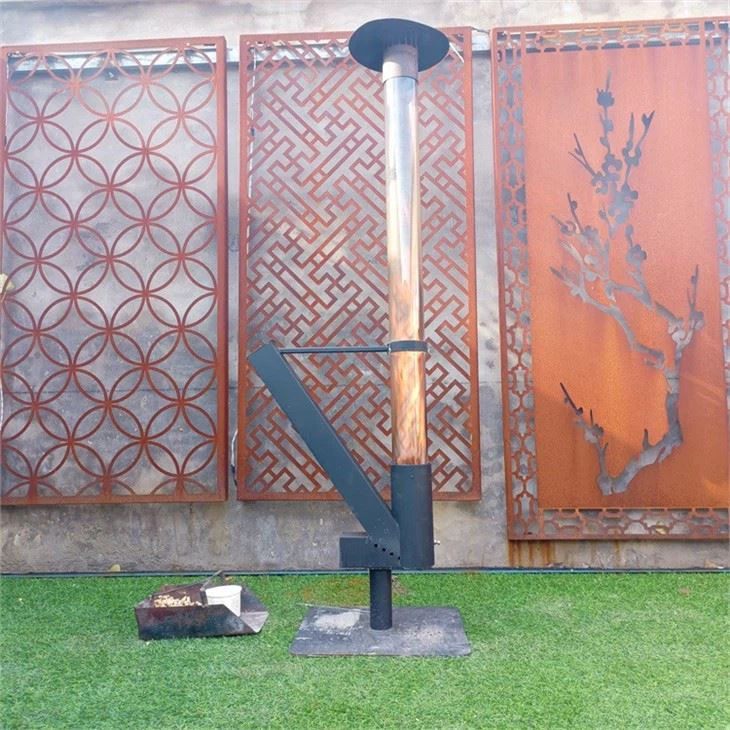 Outdoor Pellet Burning Stove