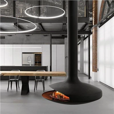 Pozo de fuego de brasero colgante para interiores
