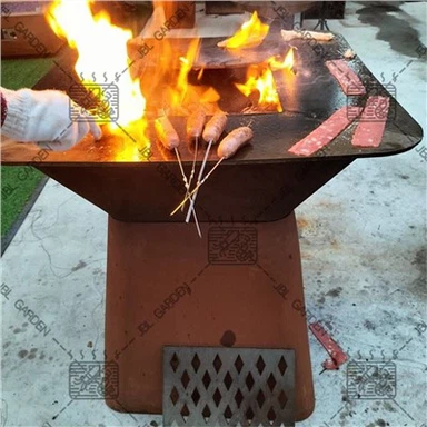 Parrilla de barbacoa para acampar