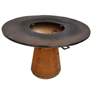 Mesa de accesorios para parrilla de barbacoa