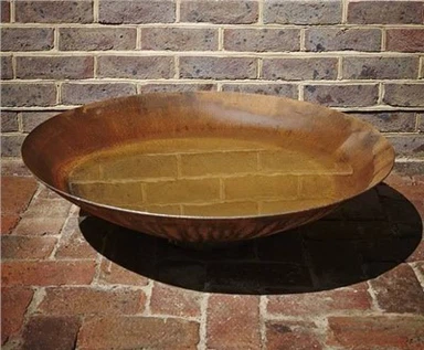 Pozo de fuego de gas de acero corten