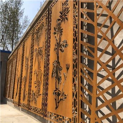 Panel decorativo de privacidad para jardín al aire libre