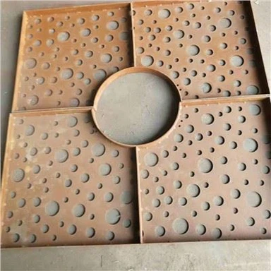 Árbol decorativo rejilla y guardias