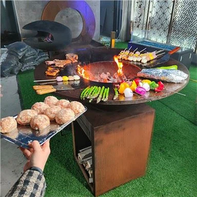 Parrilla De Carbón De Bricolaje