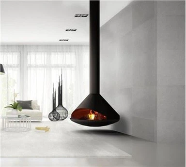 Estufa colgante con forma especial-Real Fire Steel