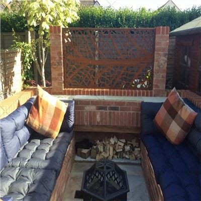 Valla de panel de pantalla