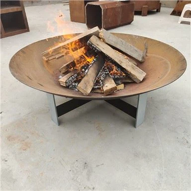 Cuencos de fuego de acero