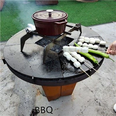 parrilla de acero