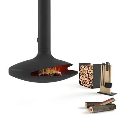 Chimenea colgante suspendida