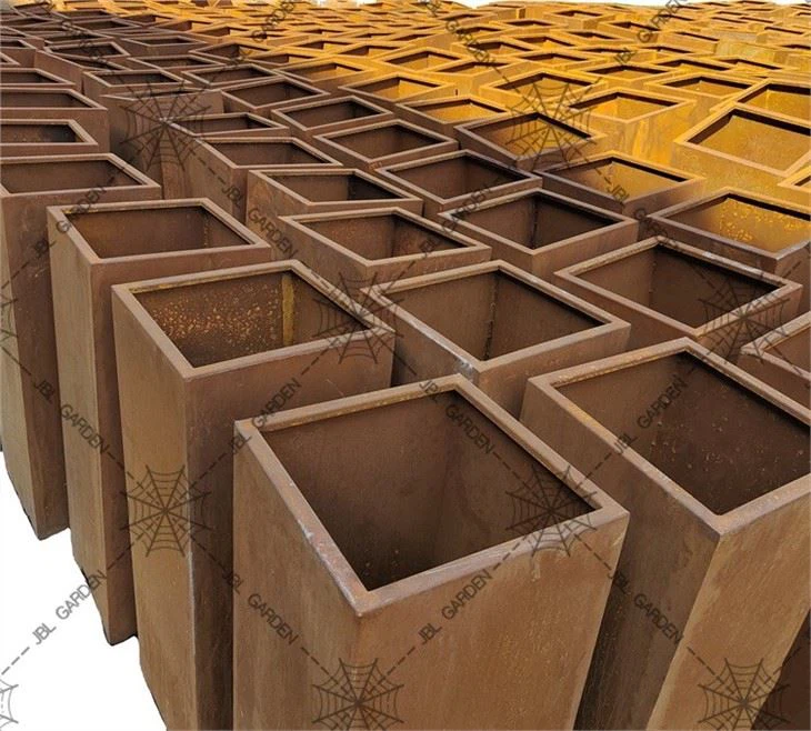 Square Outdoor Flower Pots
