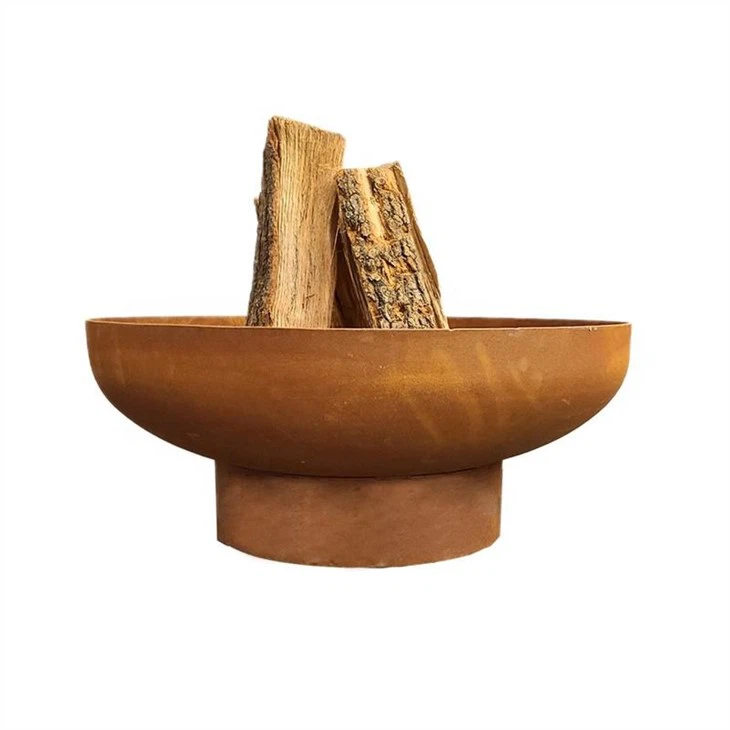 Pozo de fuego de propano de acero