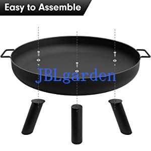 Steel Fire Pit Bowl Corten Metal Bbq Fire Pit