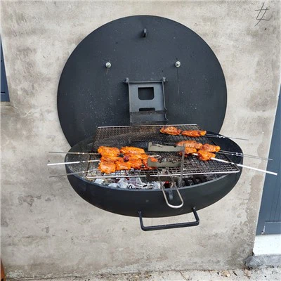 Cocina de barbacoa al aire libre