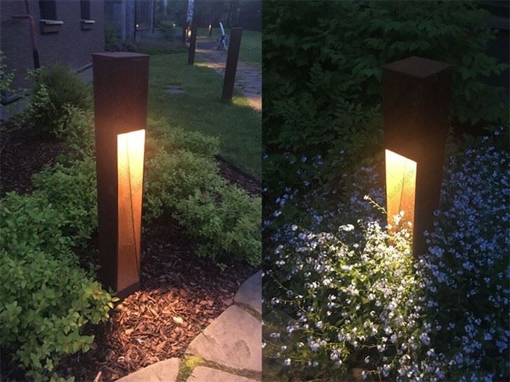 Outdoor Seating Areas Bollard Lights