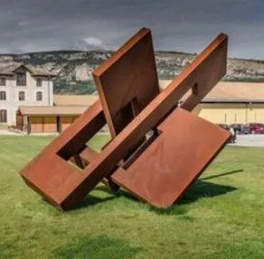 Custom Corten Steel Freestanding Sculpture high quality