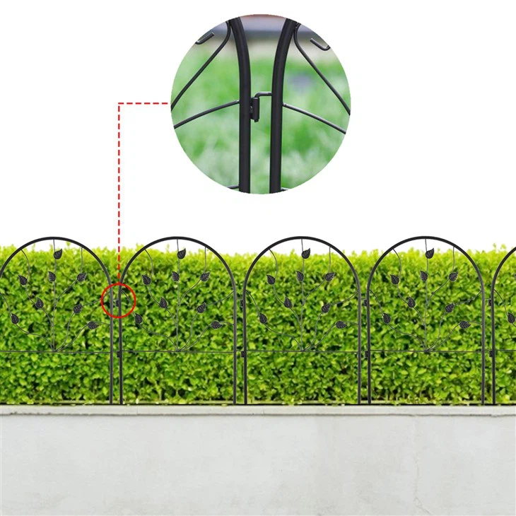 Valla decorativa plegable y acoplable