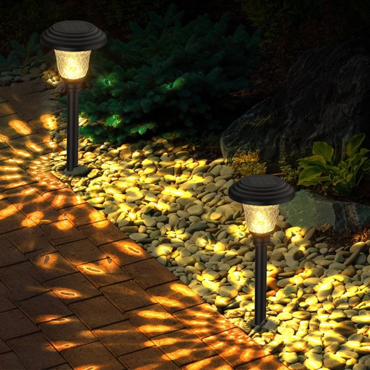 Luces LED de jardín