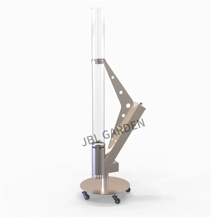 Garden Tube Wood Pellet Patio Heater
