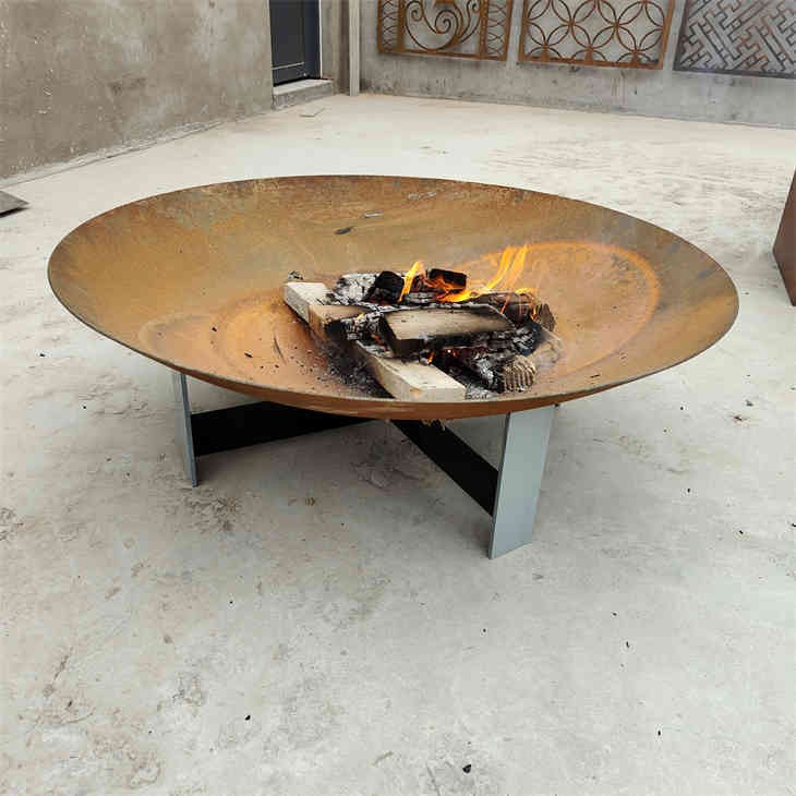 Outdoor Wood-burning Fire Bowls factory