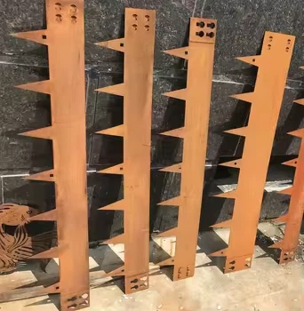 Borde de jardín paisajístico de 6 pulgadas
