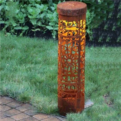 Luces de poste de lámpara de jardín