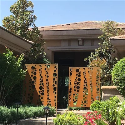 Panel de pantalla cortado con láser para jardín
