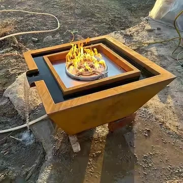 JBL Gas calentador de gas Fire Pozo Fuente de agua Tazón de agua
