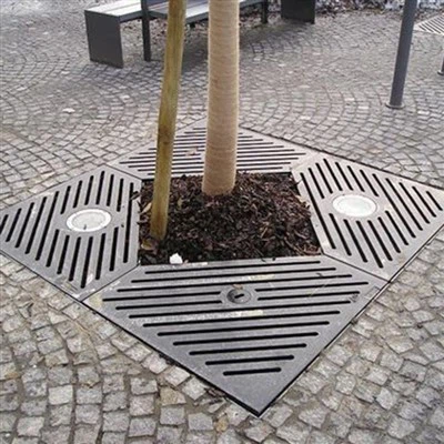 Cubierta para piscina de árboles Rejilla para árboles