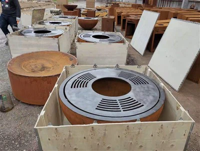 Parrilla en Acero Corten