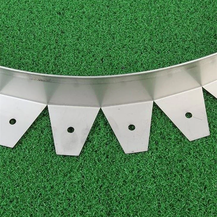 Stainless Steel Grass Garden Border