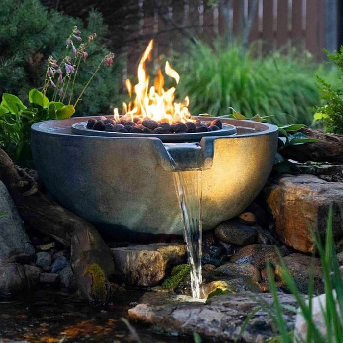 Swimming Pool Water Fire Bowl