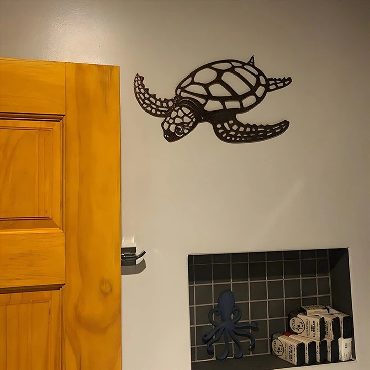 Turtle Shaped Wall Decor